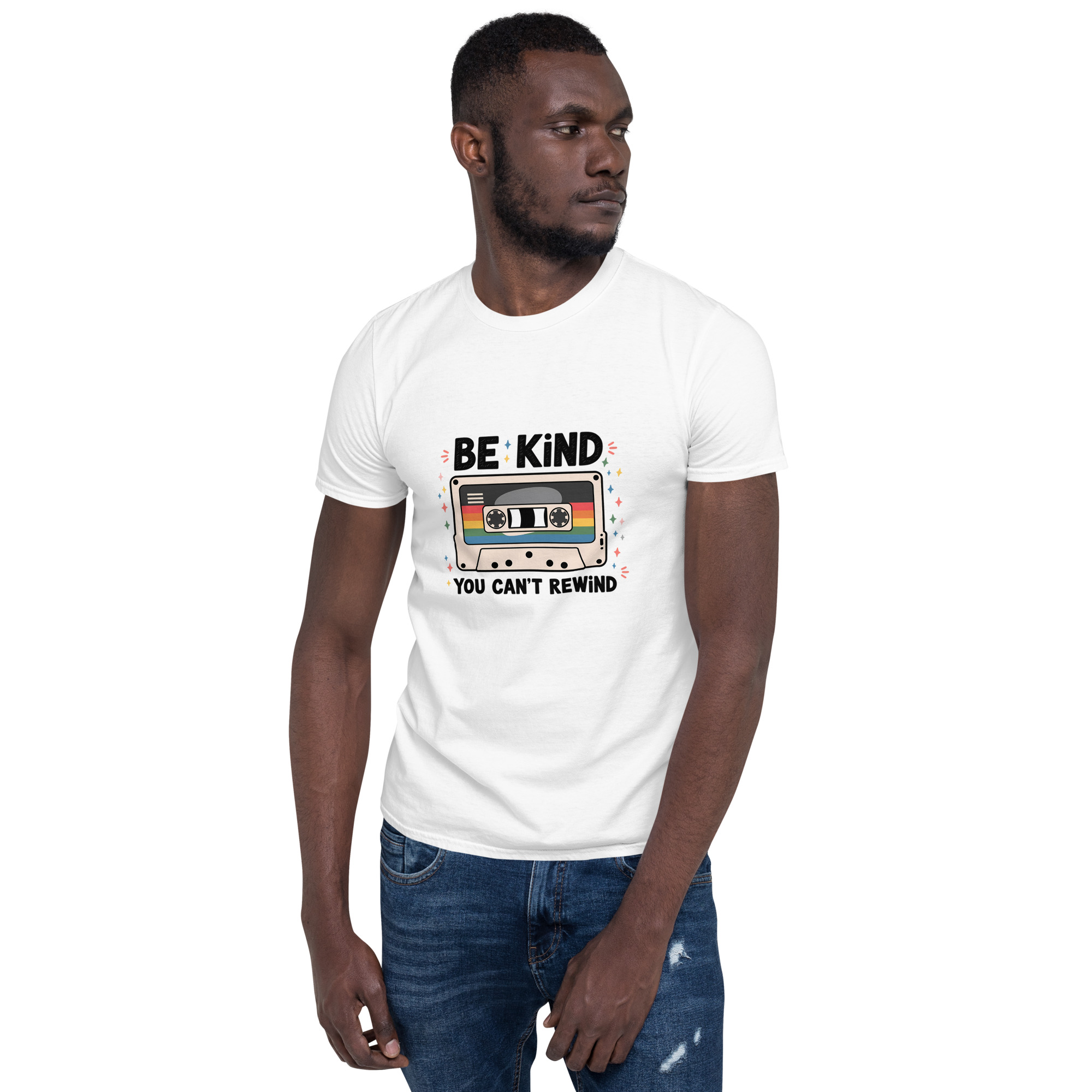 Be Kind You Can’t Rewind Retro Cassette T-Shirt