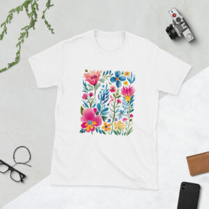 Colorful Boho Wildflowers T-Shirt