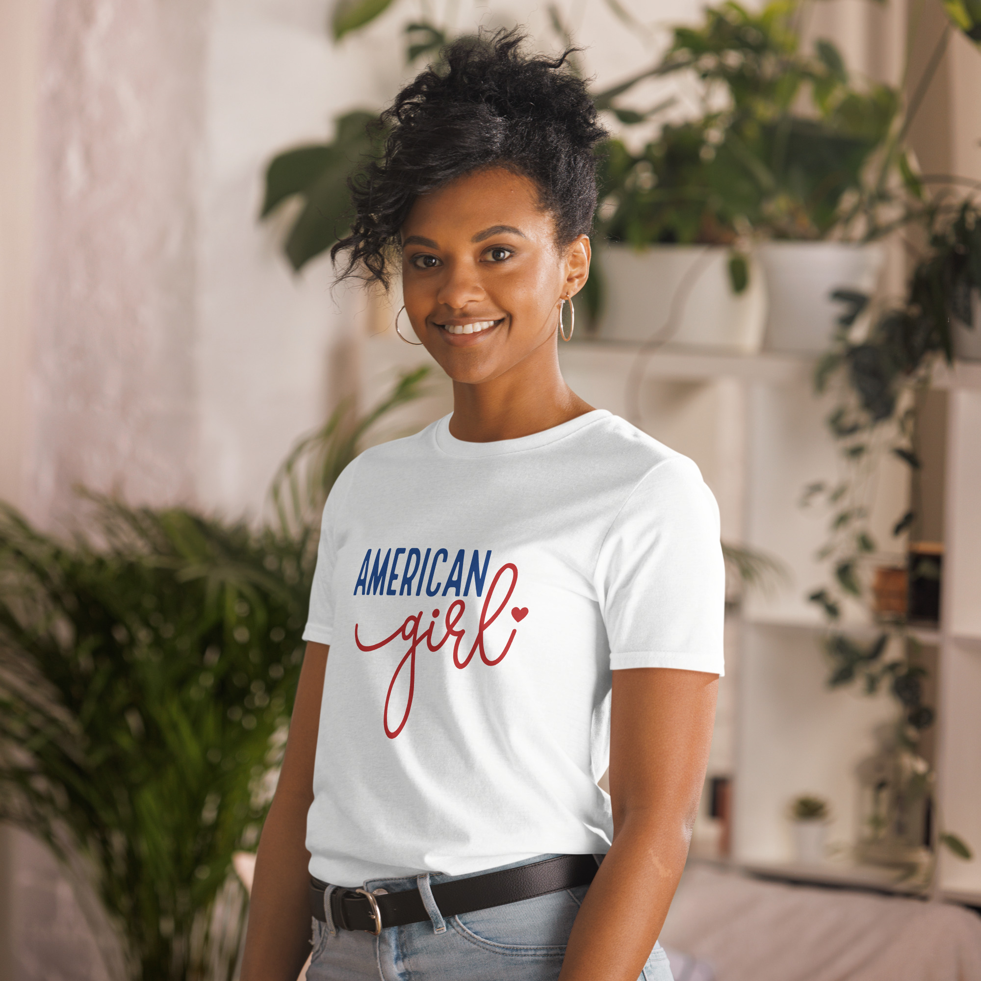 American Girl Patriotic Script T-Shirt - Image 2
