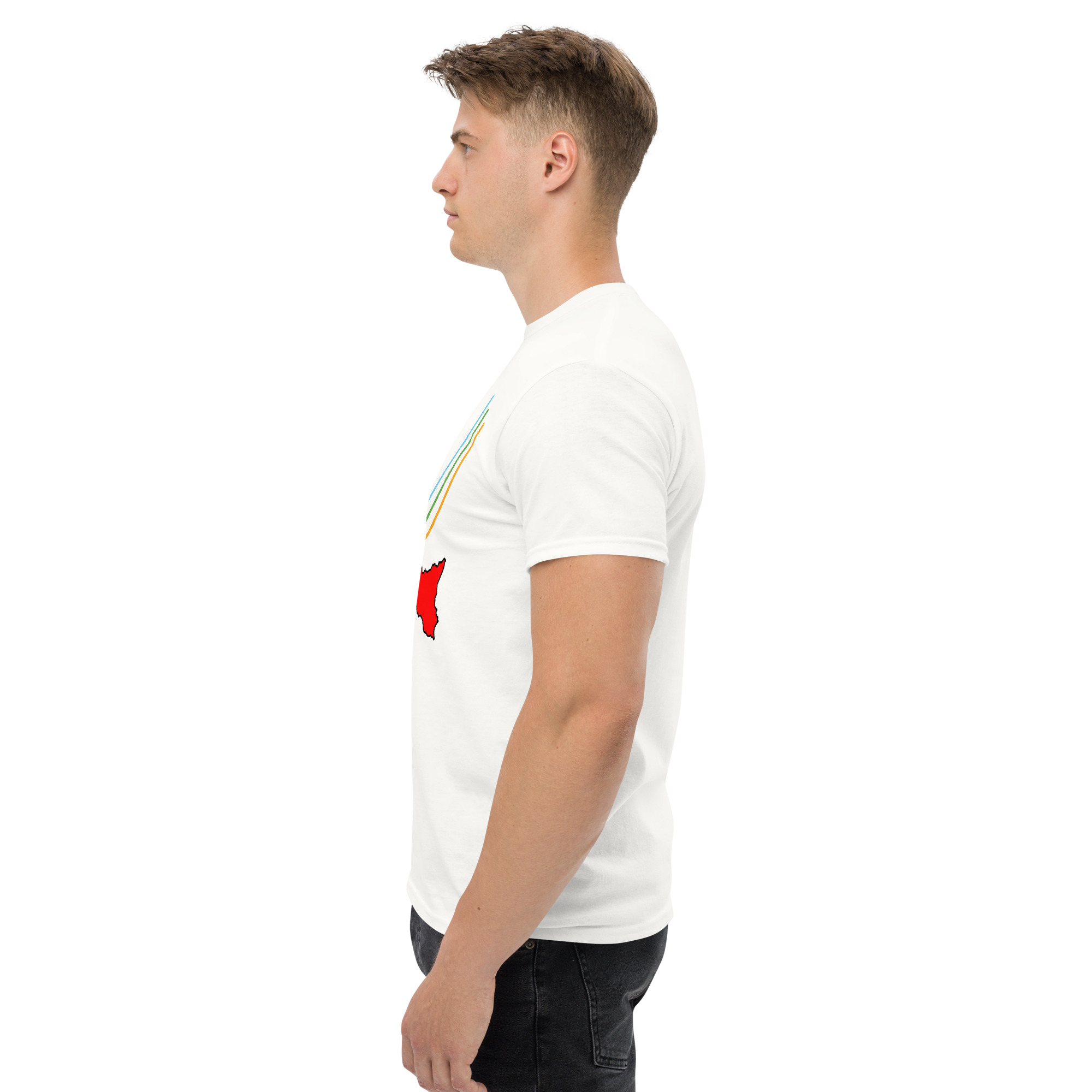 Sicily Trinacria T-shirt with “Sicily” text - Image 4
