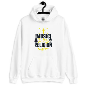Music Is My Religion Guitar Hoodie