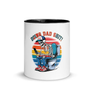 Doing Dad Shit Skeleton Mug